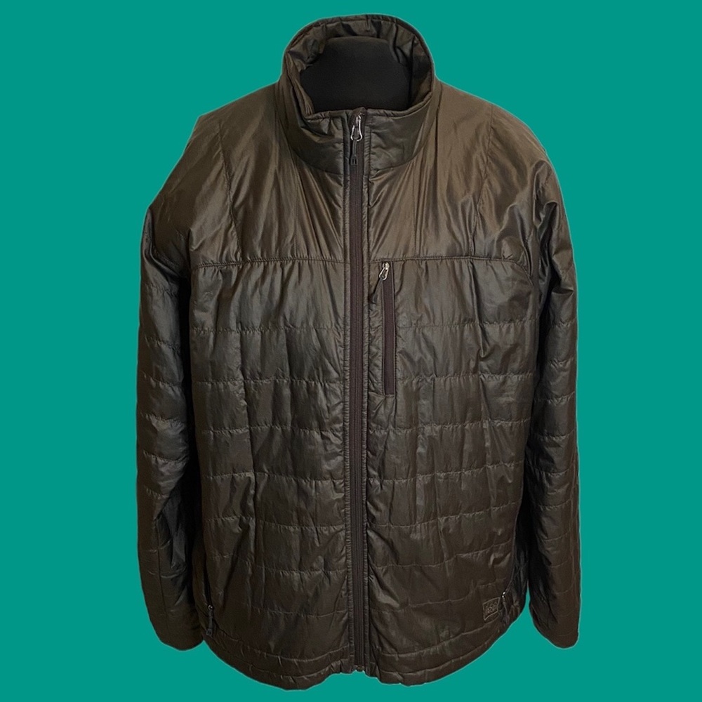 REI Primaloft Insulated Brown Men’s Winter Jacket XXL